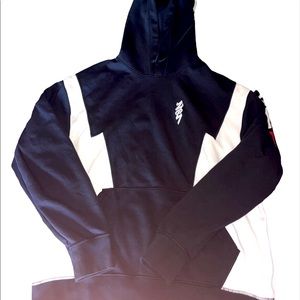 Black and White Jordan Hoodie